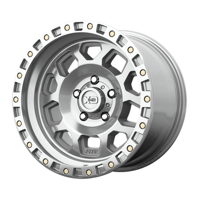 XD Series - XD132 RG2 - Silver - Machined - 18" x 9", 0 Offset, 8x165.1 (Bolt Pattern), 125.1mm HUB