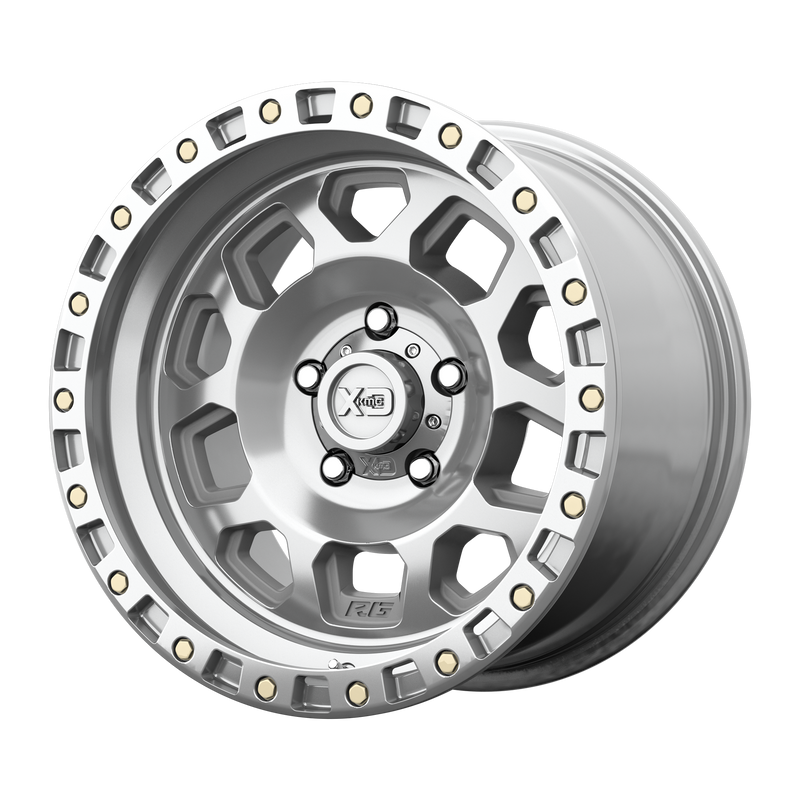 XD Series - XD132 RG2 - Silver - Machined - 18" x 9", 0 Offset, 8x165.1 (Bolt Pattern), 125.1mm HUB