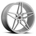 Spec-1 Racing - SPM-81 - Silver - Silver Brushed - 20" x 9", 38 Offset, 5x114.3 (Bolt pattern), 73.10mm HUB