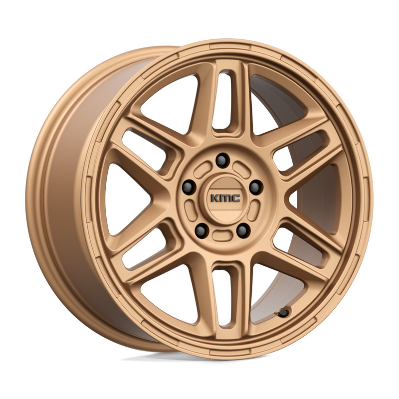 KMC Wheels - KM716 NOMAD - Bronze - MATTE BRONZE - 17" x 8", 38 Offset, 5x114.3 (Bolt Pattern), 72.6mm HUB