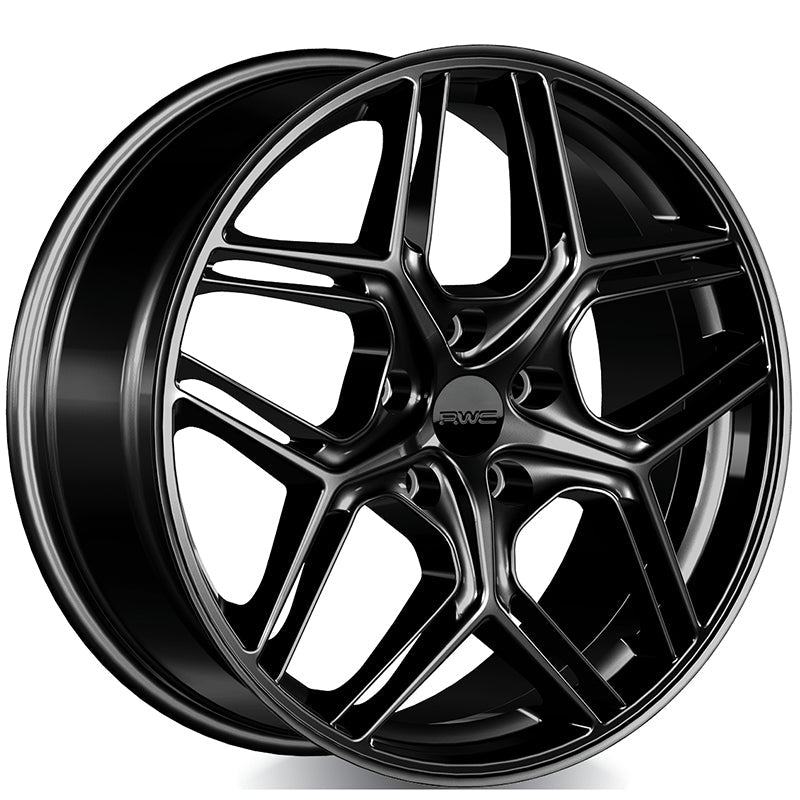 RWC - AC410 / HO410 - Black - 19" x 8", 42 Offset, 5x114.3 (Bolt pattern), 64.1mm HUB