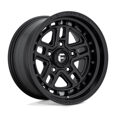 Fuel - D667 NITRO - Black - MATTE BLACK - 17" x 9", -12 Offset, 5x139.7 (Bolt Pattern), 78.1mm HUB