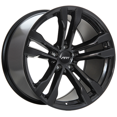 ART - Replica 62 - Black - Gloss Black - 20" x 11", 35 Offset, 5x120 (Bolt Pattern), 74.1mm HUB