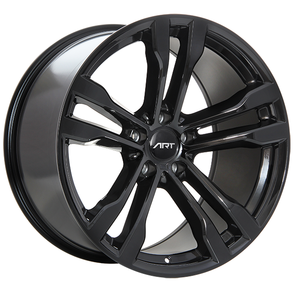 ART - Replica 62 - Black - Gloss Black - 20" x 11", 35 Offset, 5x120 (Bolt Pattern), 74.1mm HUB