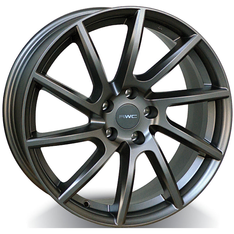 RWC - IF557 - Grey - GREY FUSILLE - 20" x 8.5", 35 Offset, 5x114.3 (Bolt Pattern), 66.1mm HUB