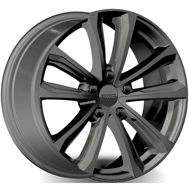 RWC - VW427 / AD427 - Grey - Satin Anthracite - 18" x 8", 42 Offset, 5x112 (Bolt pattern), 57.10mm HUB
