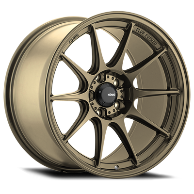 Konig - Dekagram - Bronze - Gloss Bronze - 17" x 8", 40 Offset, 5x100 (Bolt Pattern), 73.1mm HUB