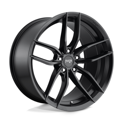 Niche - M203 VOSSO - Black - Matte Black - 20" x 11", 50 Offset, 5x112 (Bolt Pattern), 66.6mm HUB