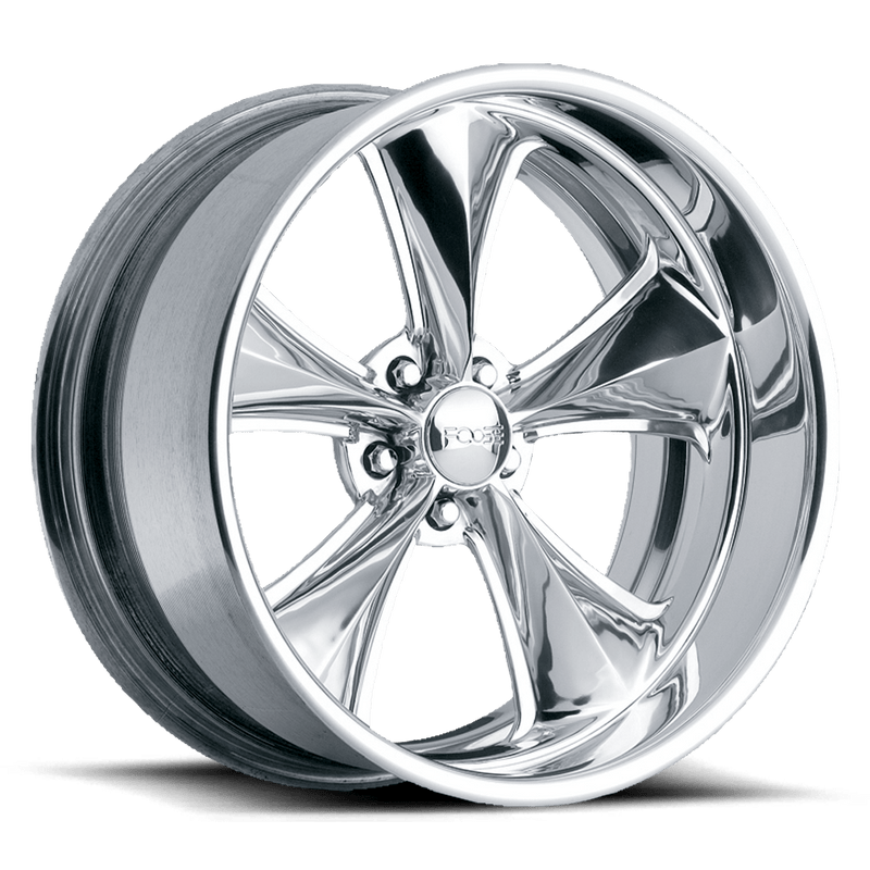 Foose - F201 NITROUS - Polished - HIGH LUSTER POLISHED - 18" x 7", 0 Offset, 5x120.65 (Bolt Pattern), 72.6mm HUB