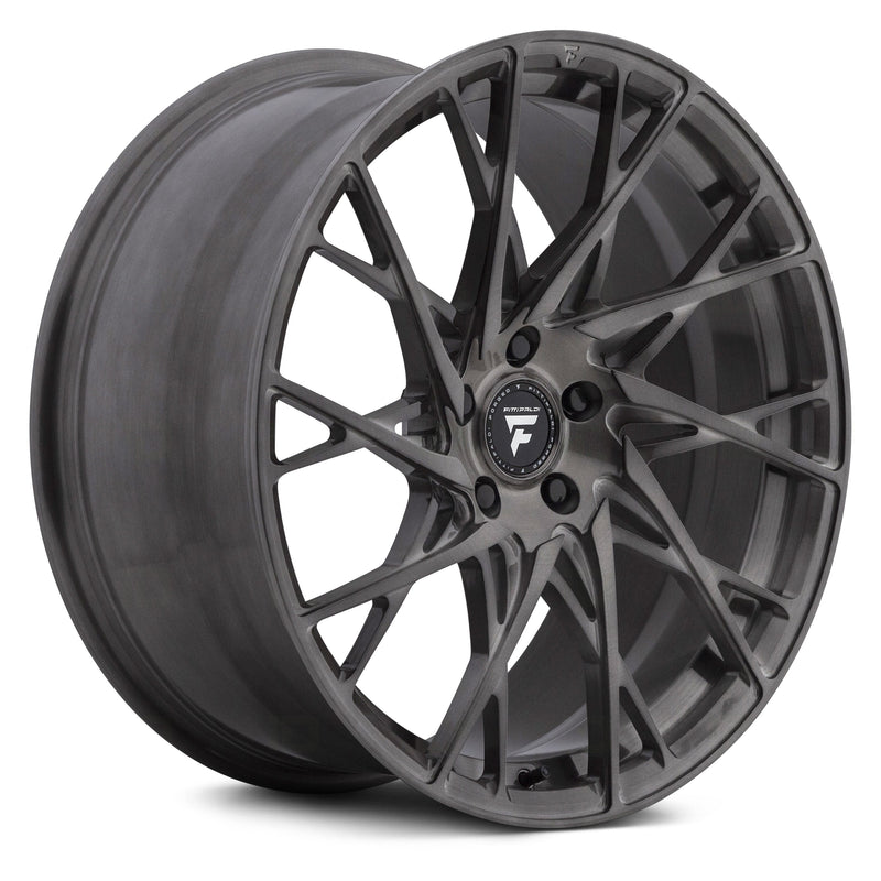 Fittipaldi Sport - FSF24 - Black - Black Tint Brushed - 20" x 9", 25 Offset, 5x112 (Bolt Pattern), 66.6mm HUB
