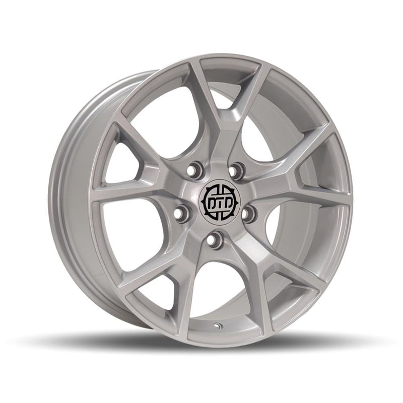 DTD - NORDIK - Silver - Silver - 18" x 8", 20 Offset, 5x139.7 (Bolt Pattern), 77.8mm HUB