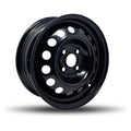 DTD - Steel - Black - Gloss Black - 14" x 5.5", 46 Offset, 4x100 (Bolt pattern), 54,10mm HUB