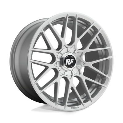 Rotiform - R140 RSE - Silver - GLOSS SILVER - 19" x 8.5", 45 Offset, 5x112/114.3 (Bolt Pattern), 72.6mm HUB