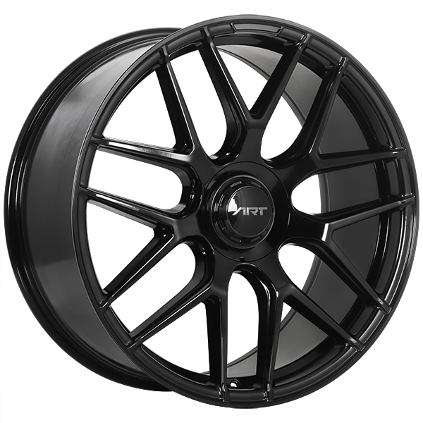 ART - Replica 139 - Black - Gloss Black - 20" x 8.5", 42 Offset, 5x112 (Bolt Pattern), 66.6mm HUB