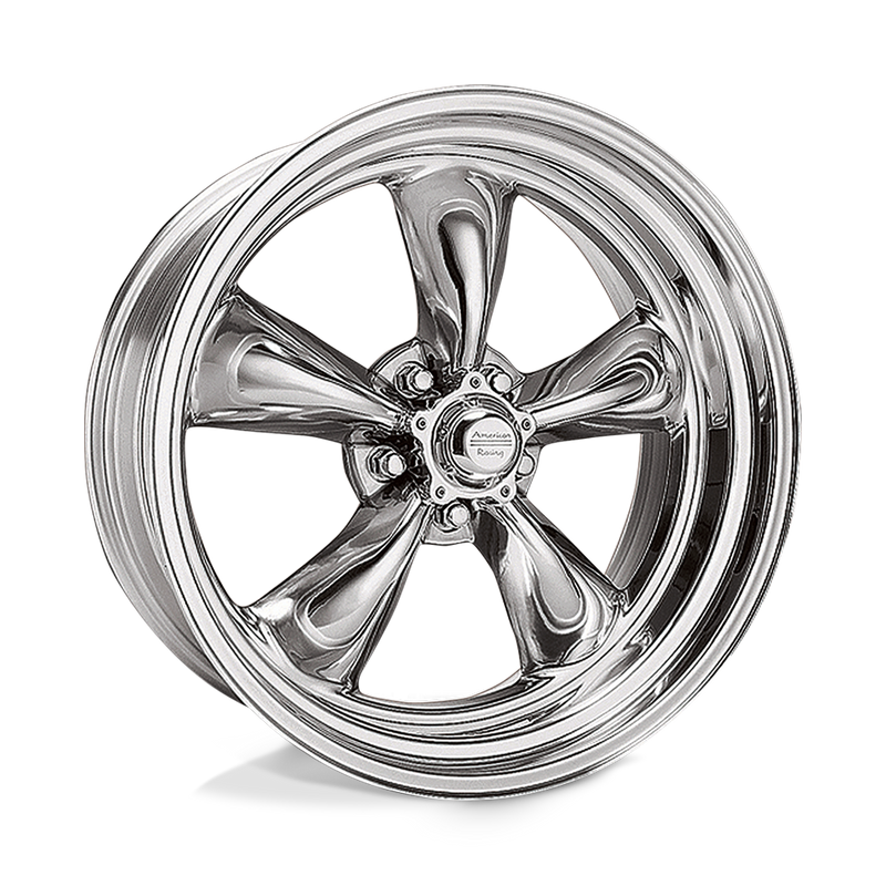 American Racing Vintage - VN505 TORQ THRUST II - Polished - POLISHED - 17" x 8", -11 Offset, 5x114.3 (Bolt Pattern), 83.1mm HUB