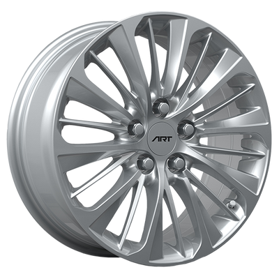 ART - Replica 254 - Silver - Silver - 17" x 7", 35 Offset, 5x114.3 (Bolt Pattern), 60.1mm HUB