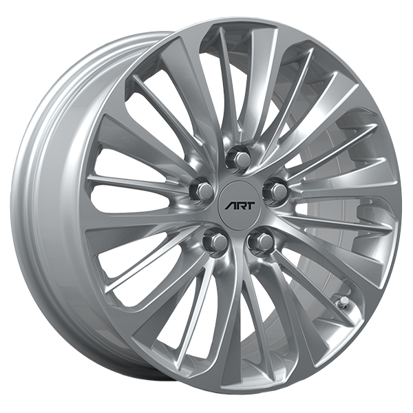 ART - Replica 254 - Silver - Silver - 17" x 7", 35 Offset, 5x114.3 (Bolt Pattern), 60.1mm HUB