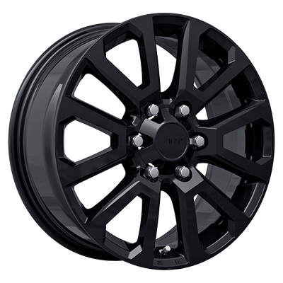 ART - Replica 256 - Black - Gloss Black - 18" x 7.5", 40 Offset, 6x120 (Bolt Pattern), 67.1mm HUB