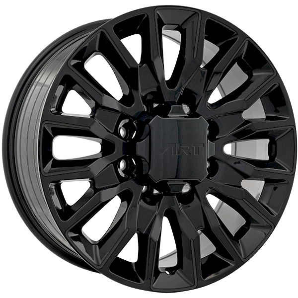 Art Replica Wheels - REPLICA 414 - Black - Gloss Black - 20" x 8.5", 15 Offset, 8x170 (Bolt Pattern), 125.1mm HUB