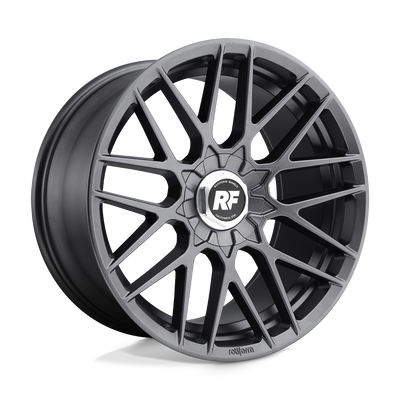 Rotiform - R141 RSE - Gunmetal - MATTE ANTHRACITE - 18" x 8.5", 45 Offset, 5x108/114.3 (Bolt Pattern), 72.6mm HUB