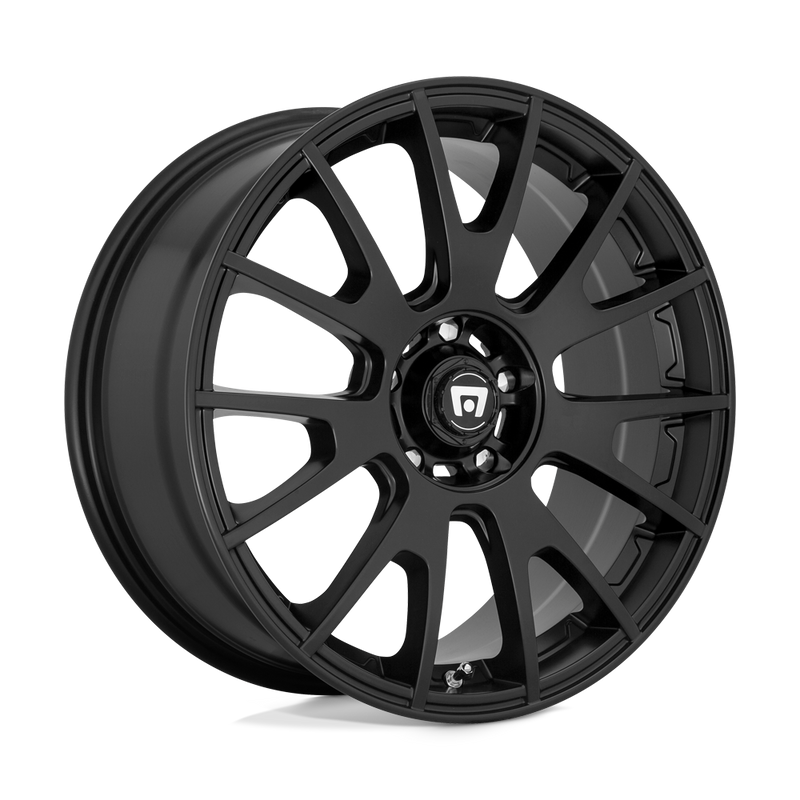 Motegi - MR118 MS7 - Black - MATTE BLACK - 17" x 8", 45 Offset, 5x120 (Bolt Pattern), 74.1mm HUB
