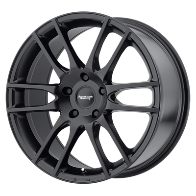 American Racing - AR937 PIVOT - Black - SATIN BLACK - 20" x 8.5", 35 Offset, 5x108 (Bolt Pattern), 72.56mm HUB