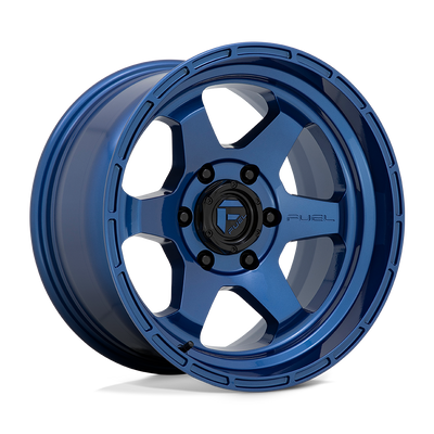 Fuel - D739 SHOK - DARK BLUE - 17" x 9", -12 Offset, 5x127 (Bolt Pattern), 71.5mm HUB