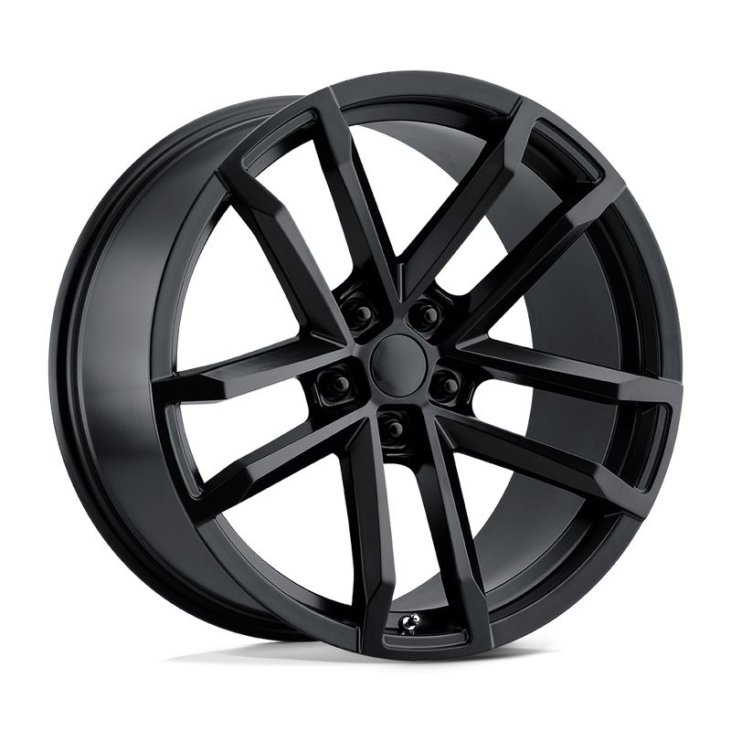 OE Creations - PR208 - Black - SATIN BLACK - 20" x 9", 30 Offset, 5x120 (Bolt Pattern), 67.1mm HUB