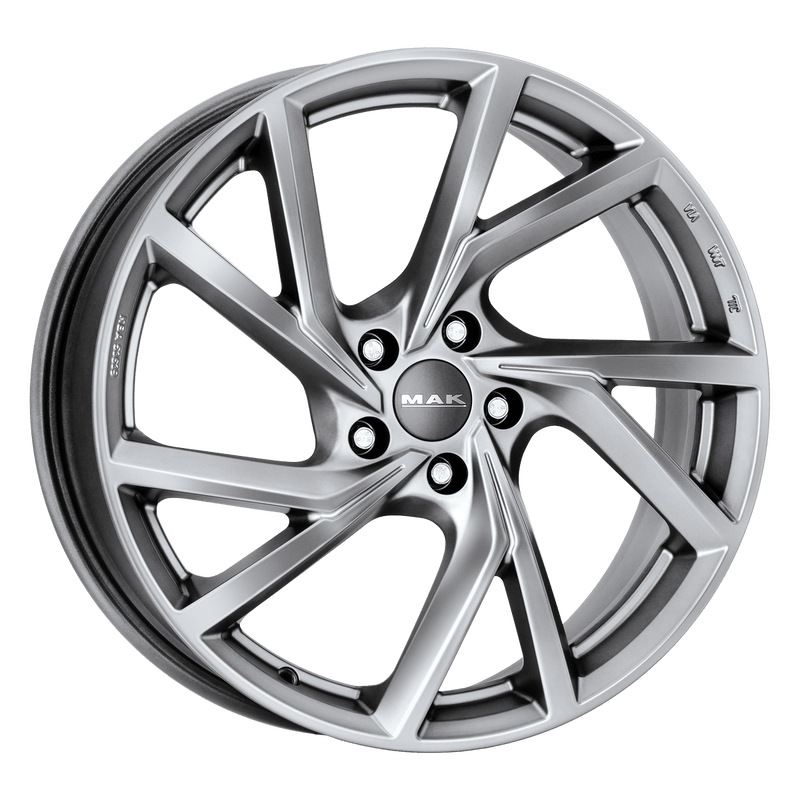 Mak Wheels - KASSEL - Silver - M-TITAN - 17" x 7", 45 Offset, 5x114.3 (Bolt Pattern), 76mm HUB