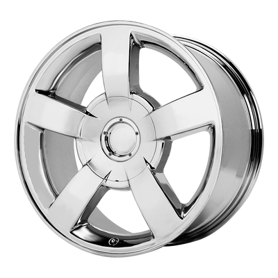 OE Creations - PR112 - Chrome - CHROME - 22" x 10", 3 Offset, 6x139.7 (Bolt Pattern), 78.1mm HUB
