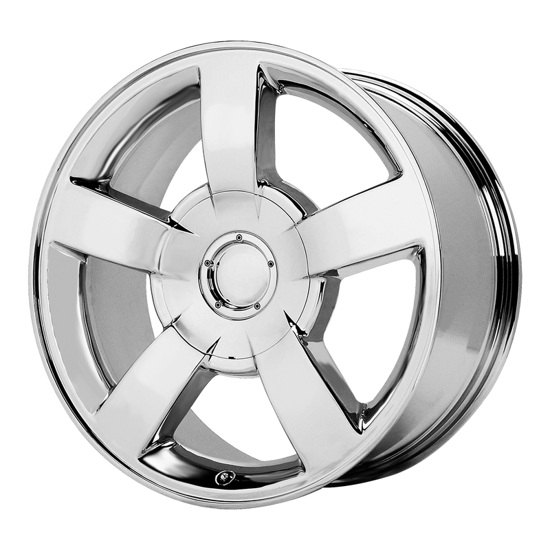 OE Creations - PR112 - Chrome - CHROME - 22" x 10", 3 Offset, 6x139.7 (Bolt Pattern), 78.1mm HUB