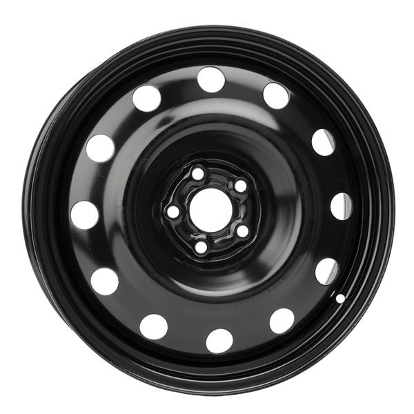 RNB - STEEL WHEEL - Black - Gloss Black - 17" x 7", 45 Offset, 5x112 (Bolt Pattern), 57.1mm HUB