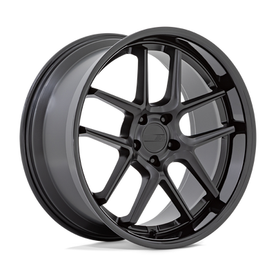 American Racing - AR942 - Black - MATTE BLACK WITH GLOSS BLACK LIP - 20" x 12", 6 Offset, 5x115 (Bolt Pattern), 71.5mm HUB