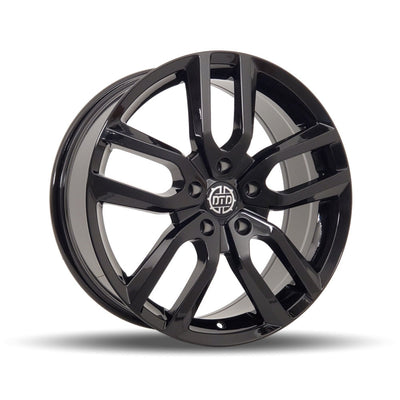 DTD - Blizzard - Black - Gloss Black - 17" x 7", 38 Offset, 5x114.3 (Bolt pattern), 60.10mm HUB