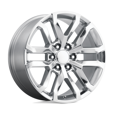 OE Creations - PR196 - Polished - POLISHED - 22" x 9", 24 Offset, 6x139.7 (Bolt Pattern), 78.1mm HUB