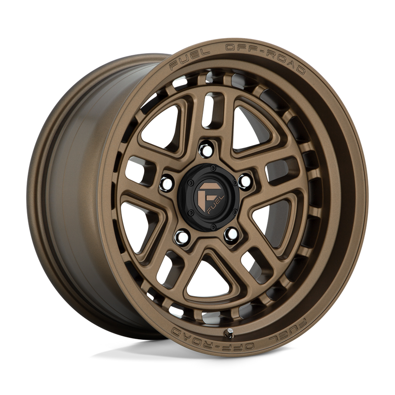 Fuel - D669 NITRO - Bronze - MATTE BRONZE - 17" x 9", -12 Offset, 5x139.7 (Bolt Pattern), 78.1mm HUB