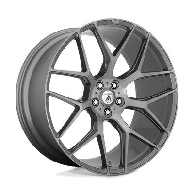 Asanti Black - ABL-27 DYNASTY - Gunmetal - TITANIUM BRUSHED - 20" x 9", 35 Offset, 5x112 (Bolt Pattern), 72.6mm HUB
