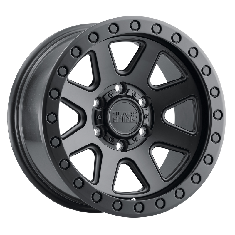 Black Rhino - BAKER - Gunmetal - MATTE BLACK - 17" x 8.5", 0 Offset, 6x135 (Bolt Pattern), 87.1mm HUB