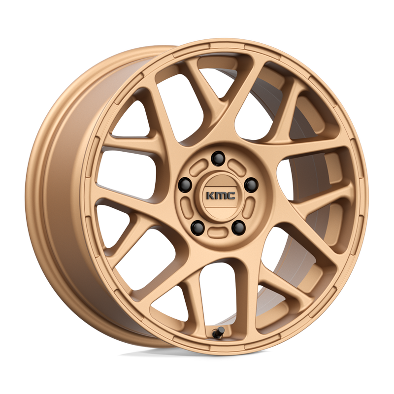 KMC Wheels - KM708 BULLY - Bronze - MATTE BRONZE - 17" x 8", 38 Offset, 5x110 (Bolt Pattern), 72.6mm HUB