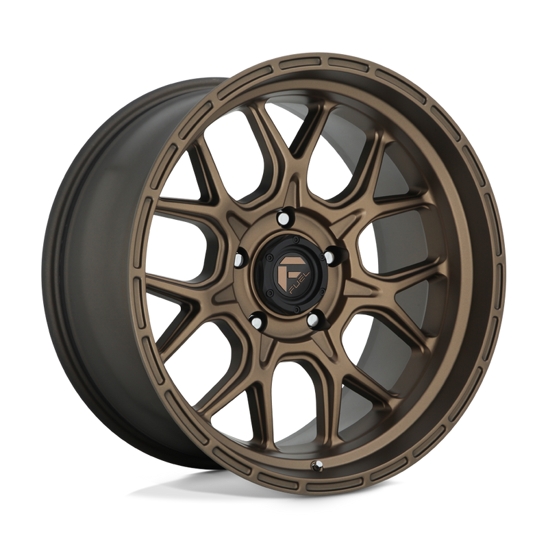 Fuel - D671 TECH - Bronze - MATTE BRONZE - 20" x 10", -18 Offset, 5x127 (Bolt Pattern), 71.5mm HUB