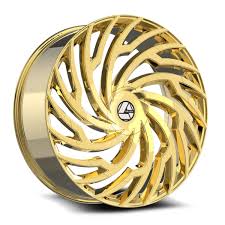 Azara - AZA-536 - Gold - Nano Gold - 18" x 8", 35 Offset, 5x112/114.3 (Bolt pattern), 74.10mm HUB