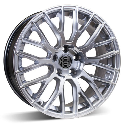 RSSW - Custom - Silver - Hyper silver - 18" x 8", 35 Offset, 5x114.3 (Bolt Pattern), 73.1mm HUB
