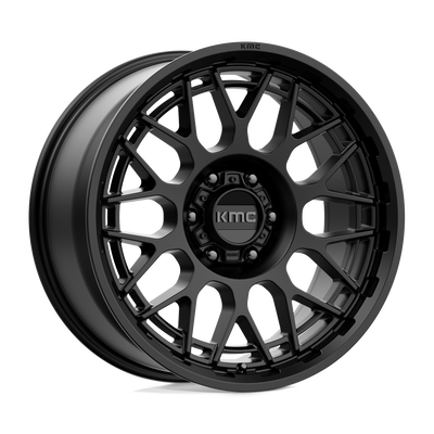 KMC Wheels - KM722 TECHNIC - Black - SATIN BLACK - 20" x 9", 18 Offset, 6x139.7 (Bolt Pattern), 106.1mm HUB
