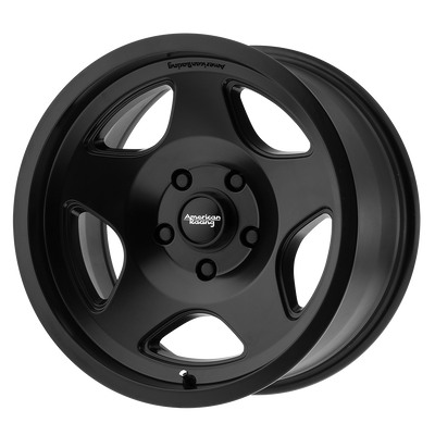 American Racing - AR923 MOD 12 - Black - Satin Black - 15" x 8", -19 Offset, 5x139.7 (Bolt Pattern), 108mm HUB