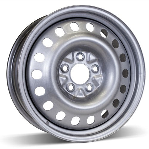 RSSW - Steel - Silver - Silver - 17" x 6.5", 40 Offset, 5x120 (Bolt Pattern), 72.6mm HUB