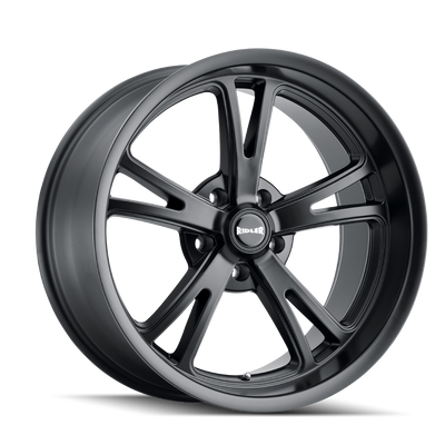 Ridler - 606 - Black - MATTE BLACK - 20" x 9", 18 Offset, 5x115 (Bolt Pattern), 72.6mm HUB