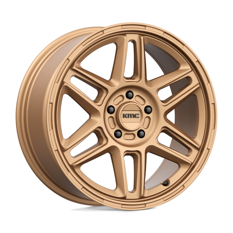 KMC Wheels - KM716 NOMAD - Bronze - MATTE BRONZE - 18" x 8", 38 Offset, 5x108 (Bolt Pattern), 72.6mm HUB