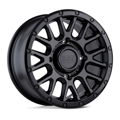 Black Rhino Powersports - LA PAZ UTV - Black - MATTE BLACK - 15" x 7", 51 Offset, 4x137 (Bolt Pattern), 106.1mm HUB