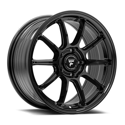 Fittipaldi Sport - FS366 - Black - Gloss Black - 18" x 8", 35 Offset, 5x114.3 (Bolt pattern), 73.10mm HUB