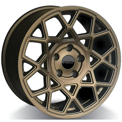 RWC - RM555 - Bronze - BRONZE - 18" x 8.5", 15 Offset, 5x127 (Bolt Pattern), 71.6mm HUB